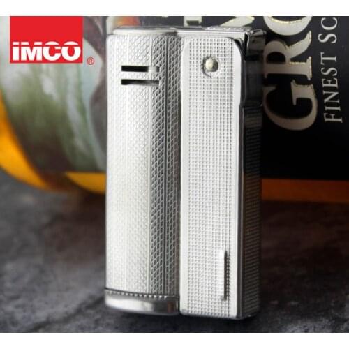 IMCO Genuine windproof Kerosene gasoline petroleum oil cigarette lighter Stainless steel sealed fuel saving igniter gift(no box)