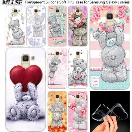 Hot Cute Me To You Bear Silicone Case For Samsung Galaxy J2Pro J4 J6 J8 2018 J3 J5 J7 2016 2017EU Prime CORE Plus Fashion Cover