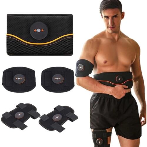 Abdominal Muscle Stimulator Vibration Belt Waist Belly Arm Leg Calf Muscle Exerciser Body Slimming Weight Loss Fitness Equipment