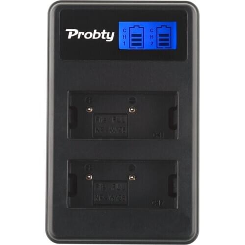 PROBTY New NP-W126 NP W126 NPW126 LCD Camera Charger For Fuji HS50 HS35 HS33 HS30 EXR XA1 XE1 X-Pro1 XM1 X-T10