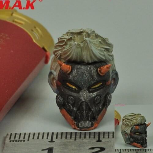 1/12 Barr Mask Head Sculpture For 6-inch Doll DAMTOYS SIP001C In Stock