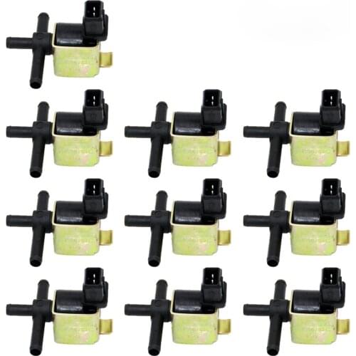 10PCS N75 1.8t Turbo Boost Control Solenoid Valve For VW Golf 4 MK4 Passat B5 Jetta A4 S4 B5 B6 TT 058906283C 058 906 283 C F E