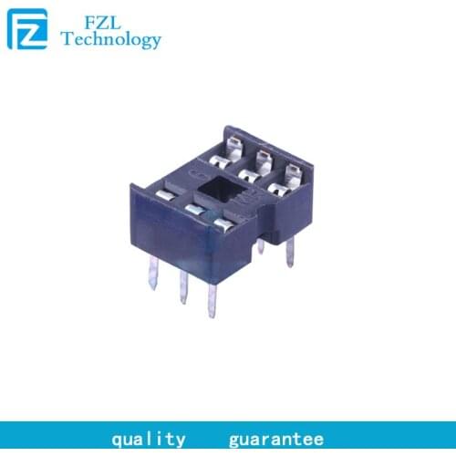 10pcs IC socket 6P 2.54mm 6 pin connector DIP6 DIP14 DIP16 DIP20 DIP24 DIP28 DIP32 DIP40