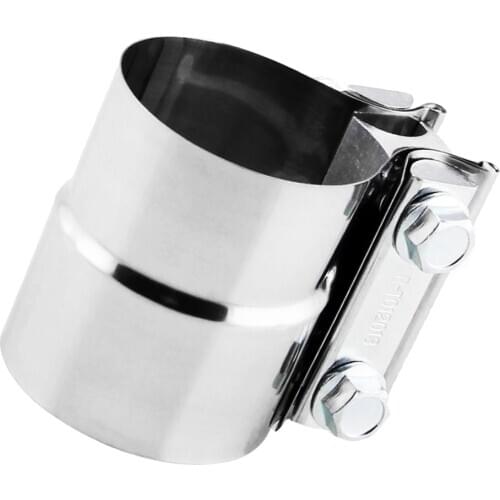 2.25'' Turn to 2.5" Stainless Exhaust Clamp Stepped Lap Joint Clamp