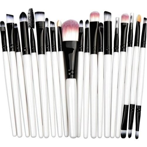 20Pcs Makeup Brushes Set Eye Shadow Foundation Powder Eyeliner Eyelash Lip Make Up Brush Cosmetic Beauty Tool Kit Hot