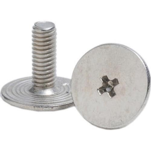 50pcs M2 Phillips big flat head screws cross CM laptop screw carbon steel nickel plated 7mm headed diameter 3mm-6mm long