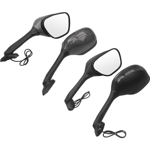 Rearview Side Mirrors w/ LED Signal Light Lamp for SUZUKI GSXR 600 750 2006-2015 /GSXR 1000 2005-2015 K5 K6 K7 K8 K9 2010 2011