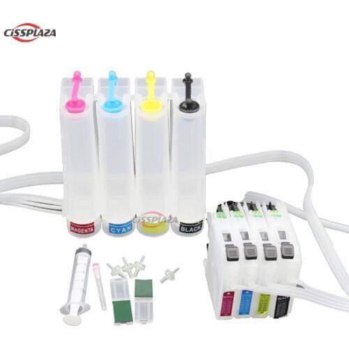 CISSPLAZA LC223 LC221 CISS cis compatible For Brother DCP-J562DW DCP-J4120DW MFC-J480DW MFC-J680DW MFC-J880DW MFC-J4620DW