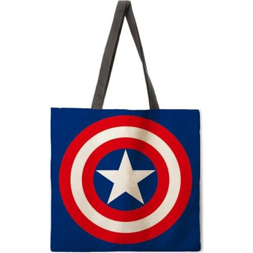 Animation surrounding ladies leisure handbags ladies shoulder bags outdoor beach bags clutch bags foldable shopping bags