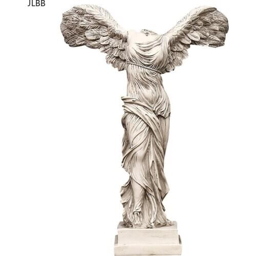 European Victory Goddess Figures Sculpture Resin Crafts Home Decoration Retro Abstract Goddess Statues Ornaments Business Gifts