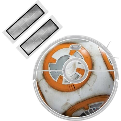 Robot Vacuum Cleaner HEPA filter Brush for Xiaomi Mi roborock S5 max Sticker Film Robotic Vacuum Cleaner Filter Accessories