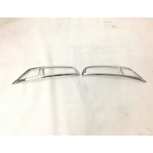 ABS Chrome Car Styling Accessories For Mazda CX-5 CX5 CX 5 2017 2018 Rear Fog Light Cover Exterior Tail Foglight Lamp Trim 2pcs