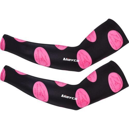 Mieyco Sunscreen Cycling Arm Warmers Ice Fabric Quick Dry Cycling Arm Sleeves Outdoor Sports Elbow Pad Running Luvas Ciclismo