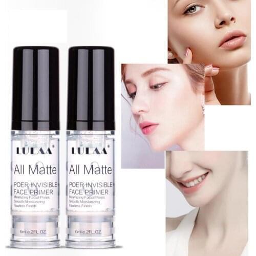 6ML Face Base Primer Cream Liquid Matte Oil-control Facial Cream Brighten Foundation Primer Makeup Cosmetic TSLM1