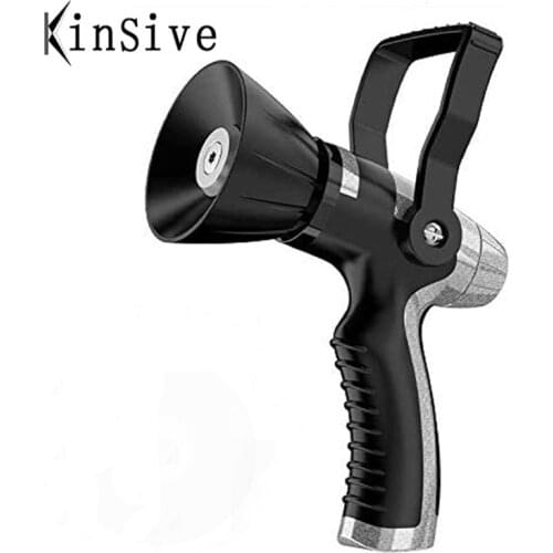 High Pressure Metal Garden Water Spray Gun Fireman Sprinkler Hose Nozzle Garden Lawn Watering Irrigation Tools Car Wash Watergun
