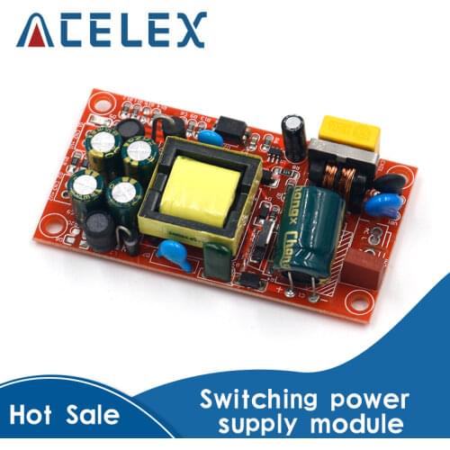 12V1A/5V1A fully isolated switching power supply module / 220V turn 12v 5v dual output / AC-DC module