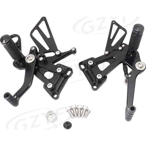 Adjustable Foot Pegs Rear Set Footrests Replacement Kit For BMW S1000RR 2009 2010 2011 2012 2013 2014 Motorcycle Accessory Parts