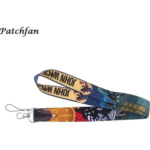 AD059 Patchfan Tv Show Lanyard for Key Phones USB Flash Drives Keys Keychains ID Name Tag Badge Holders Cartoon Rope