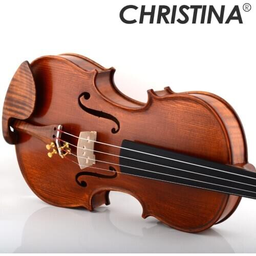Christina EU2000C violin 4/4 Made in Europe Violin High-grade Handmade antique Maple violin with fiddle case bow