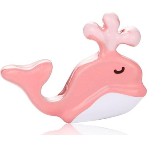 10pcs Pink Whale Custom Floating Charms for Glass Locket Watch Necklace Bracelet