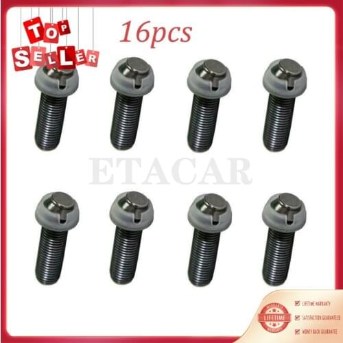 16pcs Brand New Rocker Arm Adjusting Screw 24532-42500 Fits For Mitsubishi Pajero II L200 Triton III L300 L400 4D56 2.5D 2WD