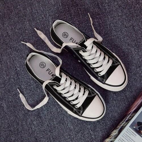 2021 Canvas Shoes Vulcanized Rubber Shoes Student Cloth Shoes Low Top Shallow Mouth Womens Shoes Sneakers