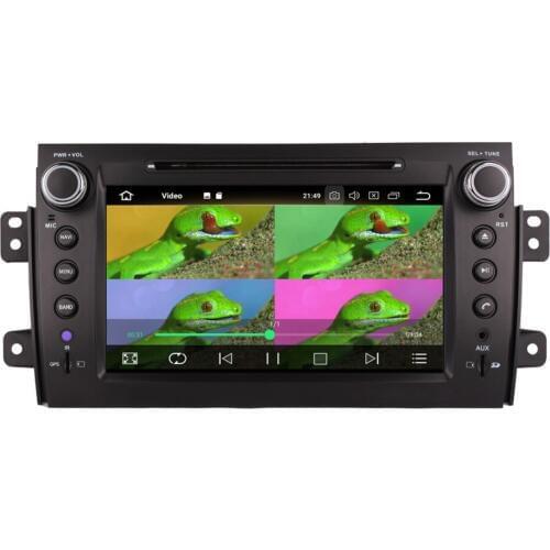 Android 7.1/8.0 Octa Core 4GB RAM Car GPS Navigation with Touch Screen For Suzuki Sx4 2006-2012 CD DVD Radio Multimedia Player