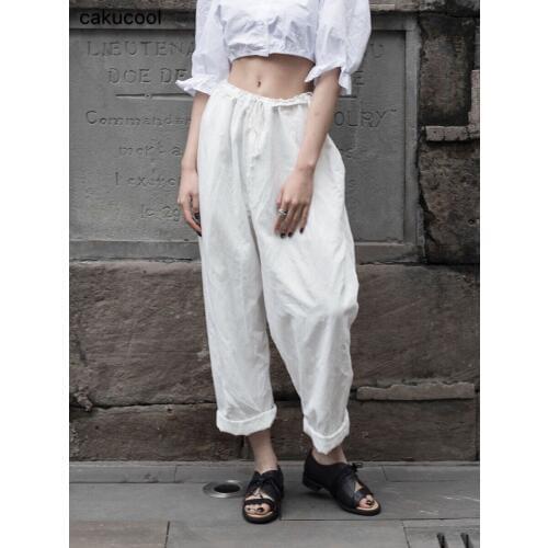 Cakucool Women's Linen Trousers