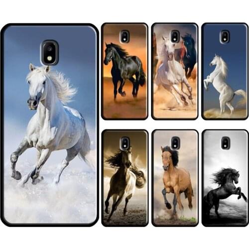 Running horses For Samsung Galaxy J1 J3 J4 J5 J6 J7 2016 2017 A3 A5 A6 A8 A9 J2 Core J8 2018 Phone Case