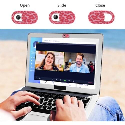 Sky Pattern WebCam Camera Cover Laptop Stickers for Laptops Macbook Smart Phone Privacy Protection Shutter Slider Sticker