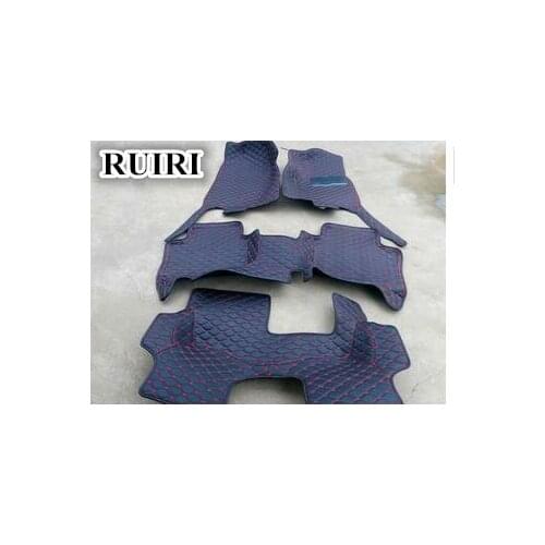 Good quality! Custom special floor mats for Right Hand Drive Hyundai Veracruz 7 seats 2015-2007 waterproof carpets,Free shipping