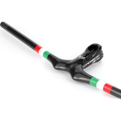 Integrated MTB handlebar 3k mountain bike drop bar outdoor riding bike accessories