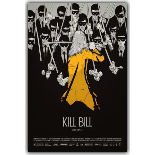 Kill Bill Art Silk Poster Print 30x45cm 50x75cm Movie Pictures Living Room Decor
