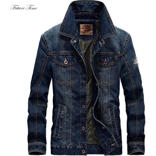 Men Jacket Denim Jeans Jackets and Coats for Autumn Casual Slim Brand Clothing Cowboy Jeans Jacket 2018 Mens Streetwear C1618