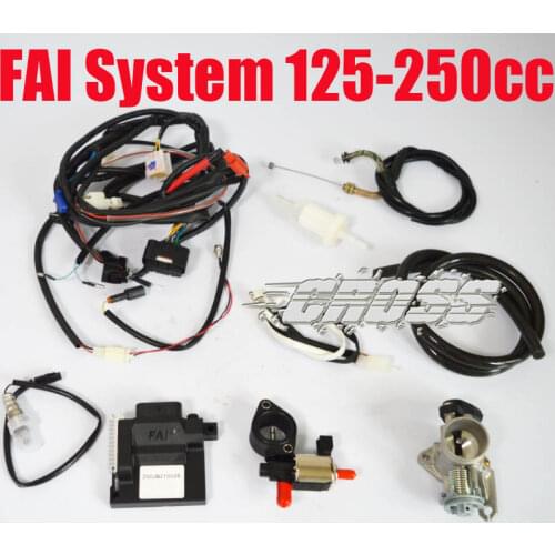 Modified 125cc 150cc 200cc 250cc EFI ECU controller for CBF CB CG ybr klx motorcycle fuel injection FAI accessories