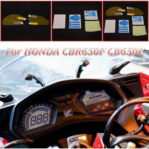 Moto Cluster Scratch Protection Film Instrument Dashboard Cover Guard TPU Blu-ray for honda for honda CBR650F CB650F