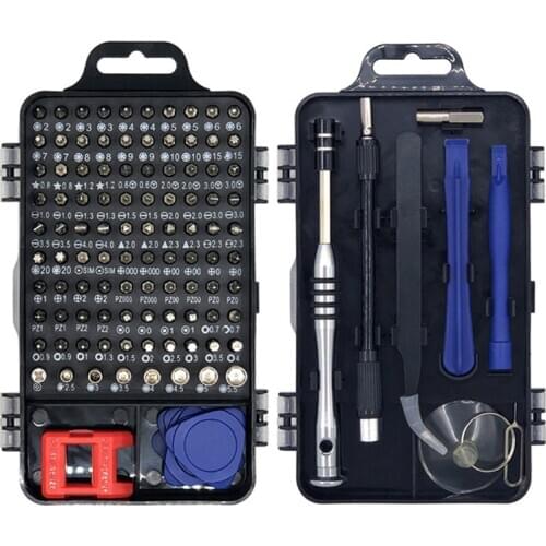 Weeks 115 in 1 Screwdriver Set Hand Tools Kit Torx Bit Set Extend Screwdriver Mobile Phone Repair Tools