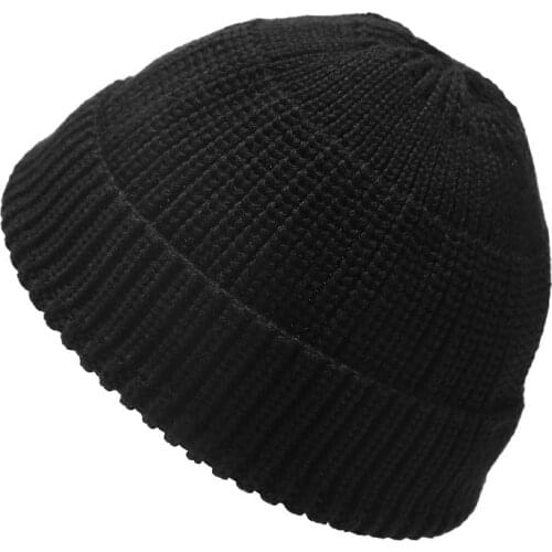 Solid color vintage hat dome hat Pumpkin Portable Melon Cap Brimless Hats Hip Hop Beanie Skull cap Street Knitted Hat Women Men
