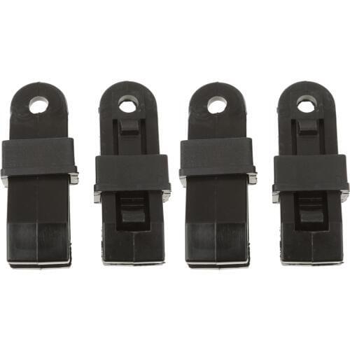 Durable Outdoor Camping Ten 12pcs Heavy Duty Tarp Clips Clamps Survival Emergency Gear for Tent Canopy Tools Hiking Accessory