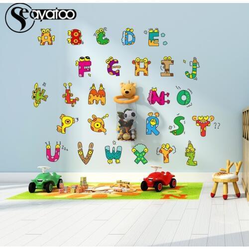 Seayatoo Cartoon Wall Stickers