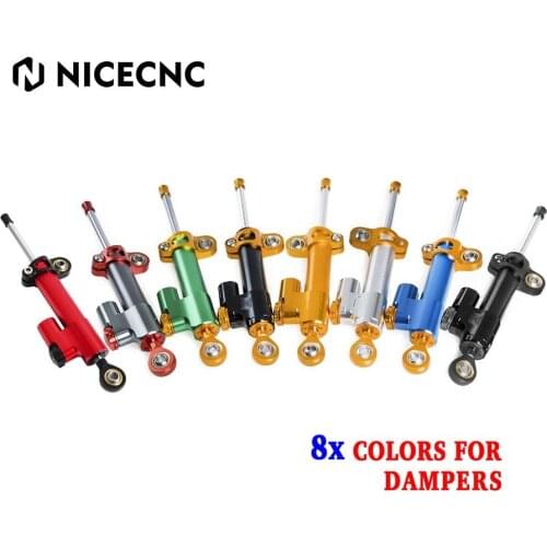 For Yamaha MT09 MT07 YZF R1 R3 R6 FZ1 XJR1300 MT-07 MT 09 Universal Aluminum Motorcycle Damper Steering Stabilize Safety Control