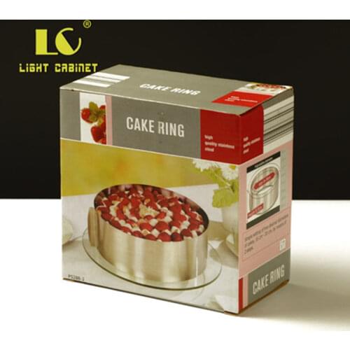 6 - 8 inch 6-12 stainless steel retractable mousse ring circle cake ring adjustable retractable kitchen tools