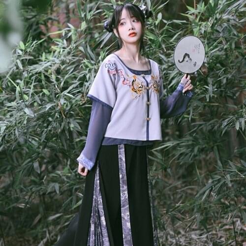 Chinese Style WomenS Pants 2021 New Summer Hippie Ethnic Loose Black Patchwork Pleated Wide Leg Pants Kimonos Trousers KK3651