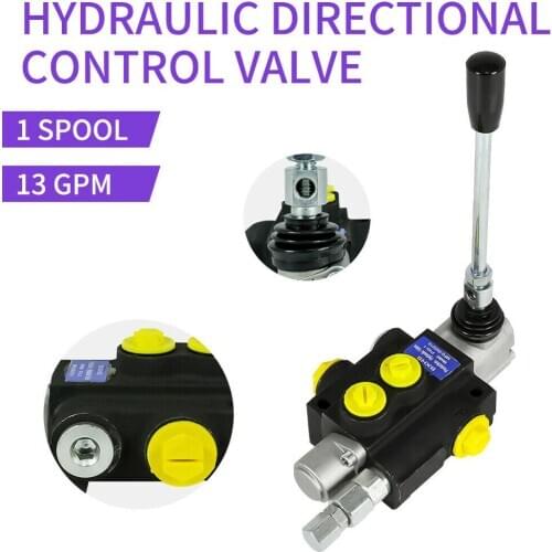 1 Spool Hydraulic Directional Control Valve, Manual Operate, 13GPM, 3600PSI