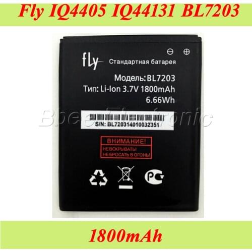 10pcs/lot 1800mAh BL7203 Battery for Fly IQ4405 IQ4413 Batterie Bateria AKKU Accumulator PIL