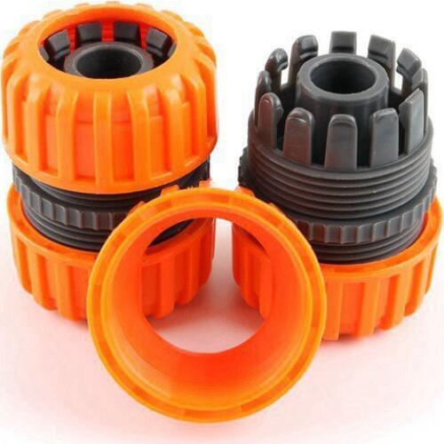2 Pcs 3/4" Garden Hose Repair Joints Irrigation Quick Connector Repair Joints Garden Joints Hose Fittings Pipe Connector