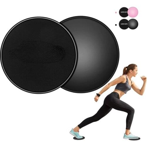 2PCS Gliding Discs Slider Fitness Disc Exercise Sliding Plate For Yoga Gym Abdominal Core Training Exercise Equipment