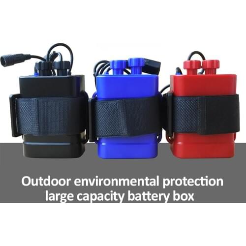 6 X 18650 Battery Storage Box Case Holder DIY Powerbank Box Battery Power Bank 5V 12V Bicycle LED Light Phone USB Charger Charge