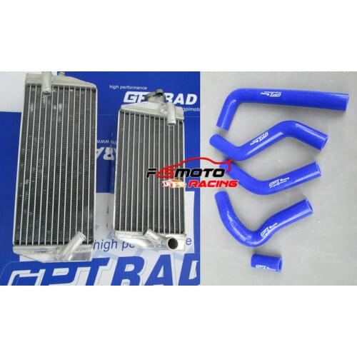FOR Suzuki RMZ450 RMZ 450 2006 Aluminum radiator & silicone hose