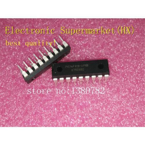 Free Shipping 10pcs/lots PIC16F818-I/P PIC16F818 DIP-18 New original IC In stock